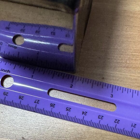 Vintage Wall Mount Metal Double Match Box Holder Dispenser Black Floral - Picture 12 of 12